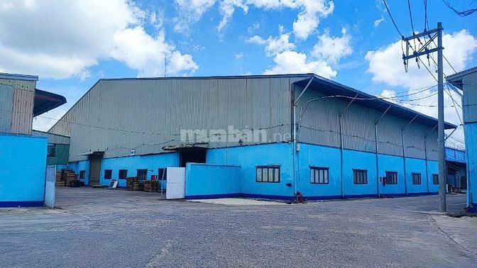 Cho thuê kho xưởng tại Tân An, KV: 30.000m2 , xưởng: 5000m2 , 8000m2