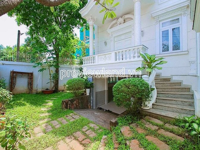 Cho thuê villa Thảo Điền, DTSD 460m2, 1 hầm + 3 tầng, 4PN, hồ bơi đẹp