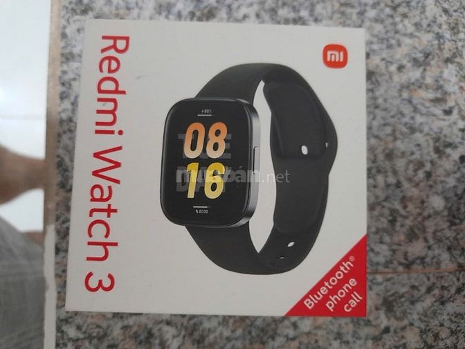 Cần bán Redmi Watch 3 loại 42.6 mm màu đen mới 100%