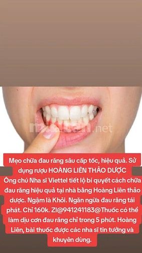 Tiết lộ bí quyết chữa đau răng hiệu quả tại nhà của ông chú Nha sĩ