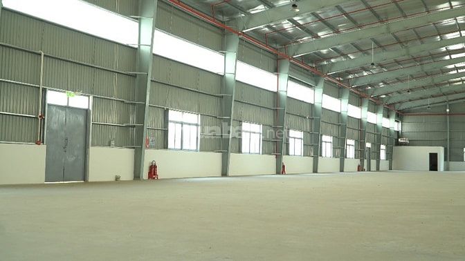 Cho thuê kho xưởng mới xây KCN Tân Phú Trung,Củ Chi,dt:2.400m2-2.551m2