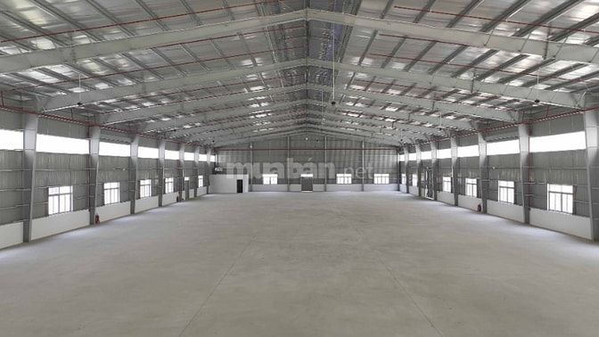 Cho thuê kho xưởng mới xây KCN Tân Phú Trung,Củ Chi,dt:2.400m2-2.551m2