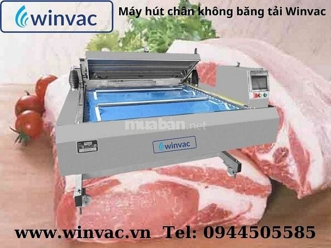 Máy hút chân không băng tải Winvac