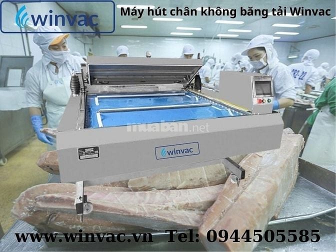 Máy hút chân không băng tải Winvac