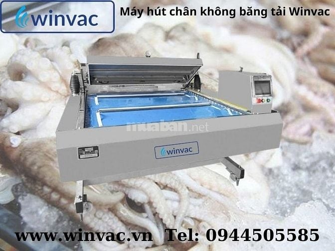 Máy hút chân không băng tải Winvac