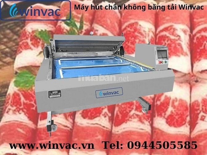 Máy hút chân không băng tải Winvac