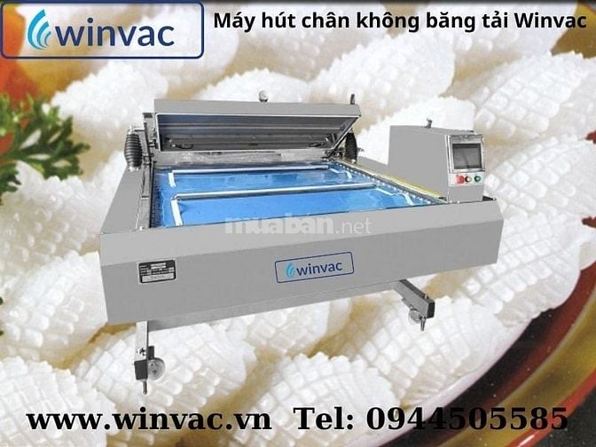 Máy hút chân không băng tải Winvac