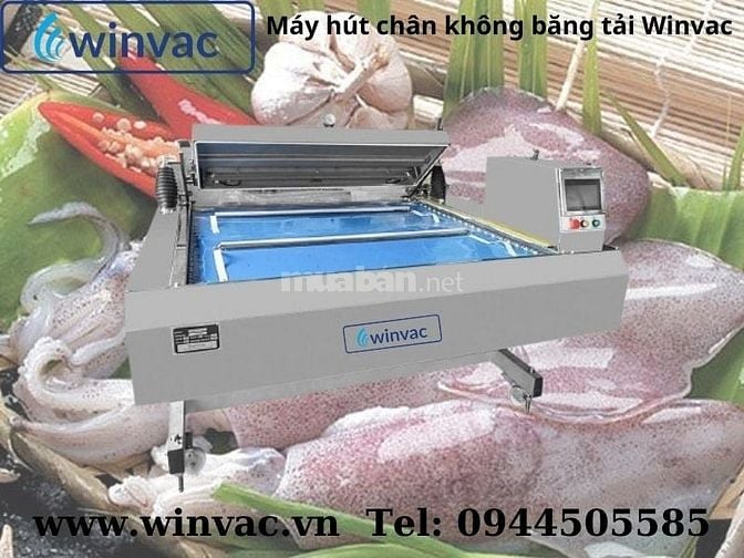 Máy hút chân không băng tải Winvac