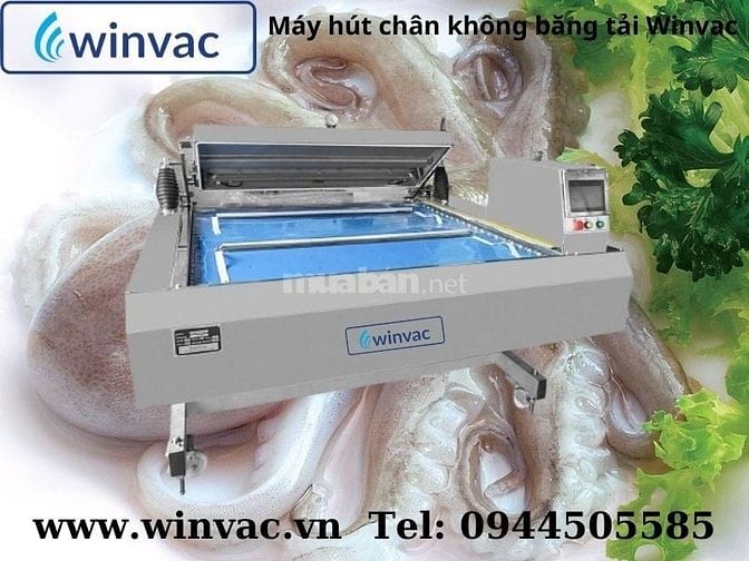 Máy hút chân không băng tải Winvac