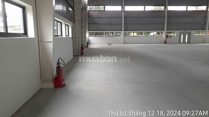 Cho thuê kho xưởng KCN Hải Sơn, Long An, KV : 7.000m2, xưởng : 4.800m2