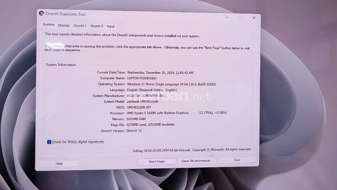 Asus zenbook 14x oled chính chủ còn mới