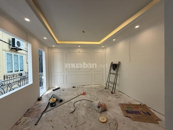 Nhà mới kính koong Hoàng Mai_6tỷ_64,8M2_3PN_ô tô đỗ cửa