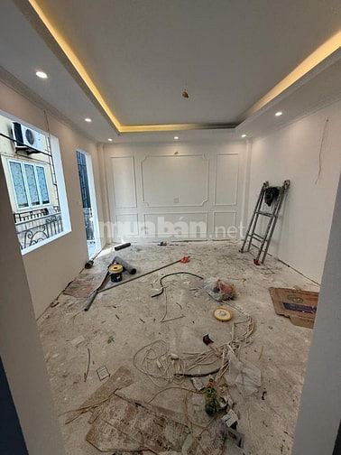 Nhà mới kính koong Hoàng Mai_6tỷ_64,8M2_3PN_ô tô đỗ cửa