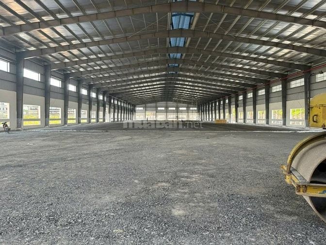 Cho thuê kho xưởng KCN Hải Sơn , Long An, KV : 5.000m2, XD : 2.500m2