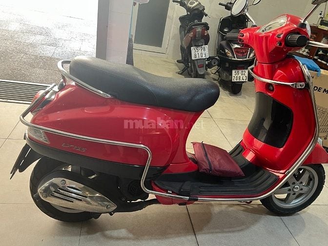 Xe tay ga Vespa LX125 2010 đỏ mới 70%