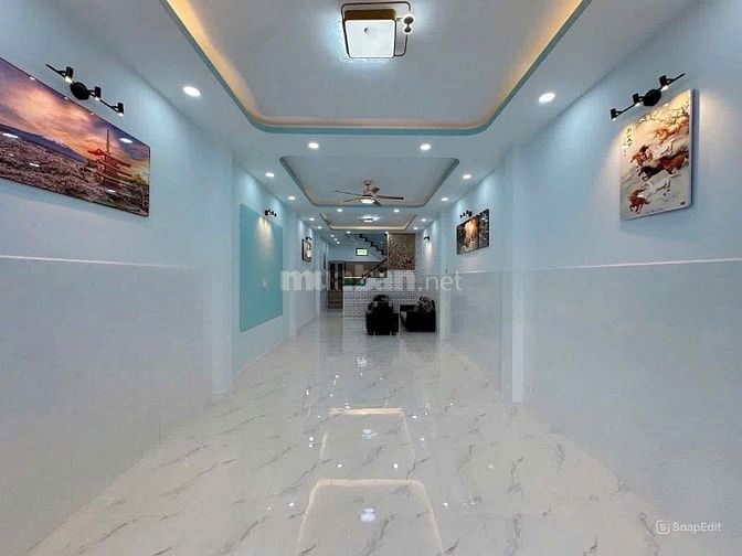 Bán nhà xe hơi để trong nhà 4m x17m đúc 3 tầng Hương Lộ 3 Bình tân