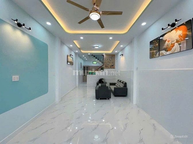 Bán nhà xe hơi để trong nhà 4m x17m đúc 3 tầng Hương Lộ 3 Bình tân