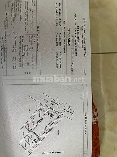 Bán nhà rẻ hẻm xe tải (6x16) 226/ NGUYỄN VĂN LƯỢNG P17 Gò Vấp Lotter