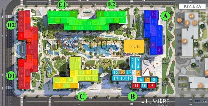 Căn Hộ Suất Ngoại Giao 3PN Lumiere - Vinhomes - Giá 10 Tỷ