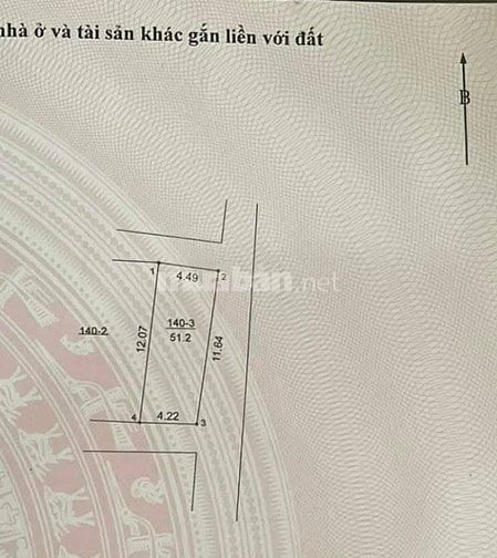 Chính chủ bán nhà an khánh, ngõ thông, ô tô đỗ cửa dt 52m2 x 3 tầng