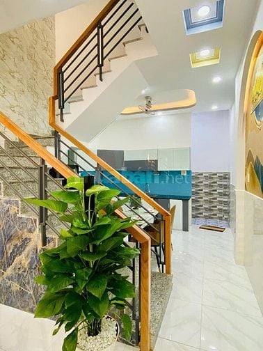 Bán nhà 50m2 Nguyễn Thị Nhuần, An Phú Đông, Q12. Xây 4 tầng