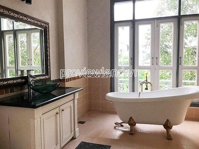 Bán biệt thự Khu Compound Thảo Điền, 5PN-6WC, 305m2, ngang 15m, 3 tầng