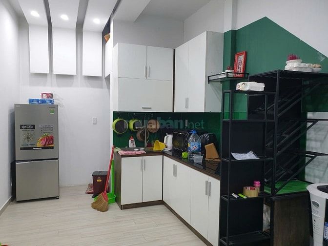 Cho thuê nhà hẻm 5m C/xá Phú Lâm B P.13 Quận 6 giá 10 triệu – 75m2