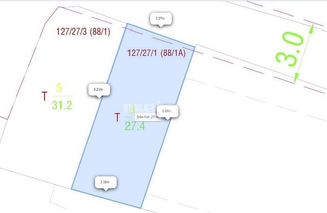 Nhà hẻm 3m đường Phan Xích Long, 1 trệt 3 lầu, giá 5 tỷ 950tr