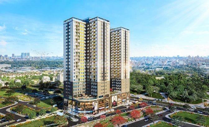 Khu phức hợp Bcons City - gần làng đại học Quốc Gia