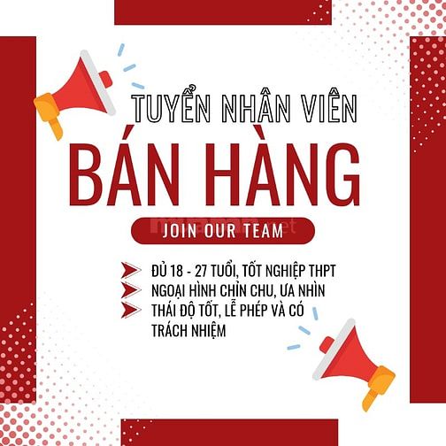 🎀 Việc làm thêm CẬN TẾT - Shop Bình Chánh tuyển nhân viên bán hàng 