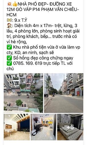 💥👍MẶT TIỀN KD 18phòng, thang máy, Gò Vấp-Lê Văn Thọ, phường 16-Hcm