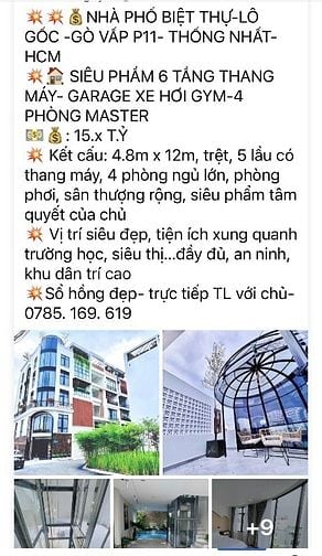 💥👍MẶT TIỀN KD 18phòng, thang máy, Gò Vấp-Lê Văn Thọ, phường 16-Hcm