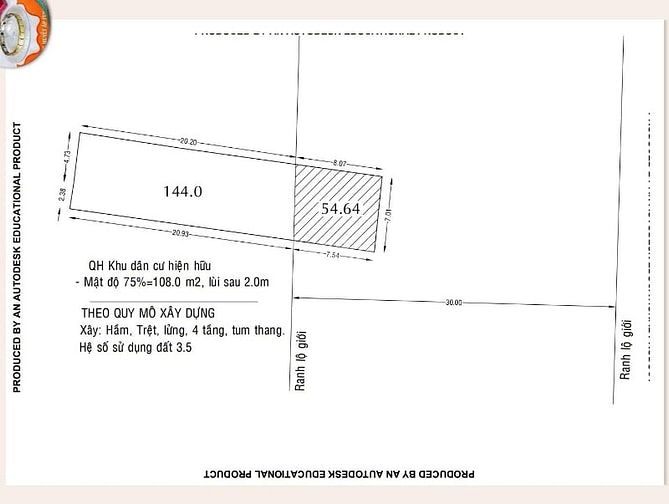 Bán nhà mặt đường Đỗ Xuân Hợp Quận 2 cũ TP Thủ Đức gần chợ 144m 24 ỷ