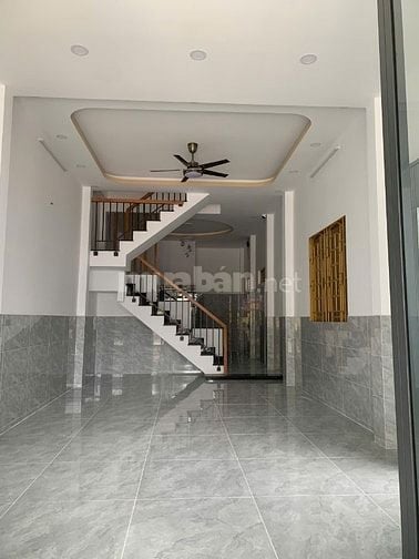 🏠💯 nhà mới mặt tiền phường 12 gv,dt: 4,5x15 1 lầu