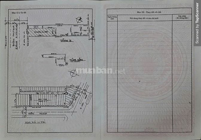 Cho thuê nhà mặt tiền đường Pasteur, phường Bến Nghé, Quận 1