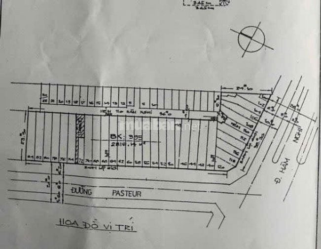 Cho thuê nhà mặt tiền đường Pasteur, phường Bến Nghé, Quận 1