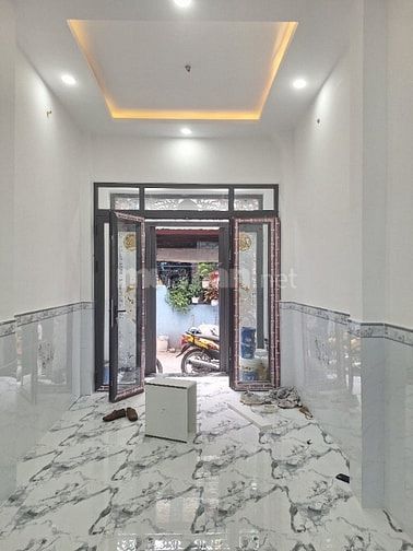 Nhà mới tuyệt đẹp, Bến Bình Đông, P13, Q8. Nhà 3mx17m, 1trệt, 1lầu, ST