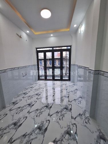 Nhà mới tuyệt đẹp, Bến Bình Đông, P13, Q8. Nhà 3mx17m, 1trệt, 1lầu, ST