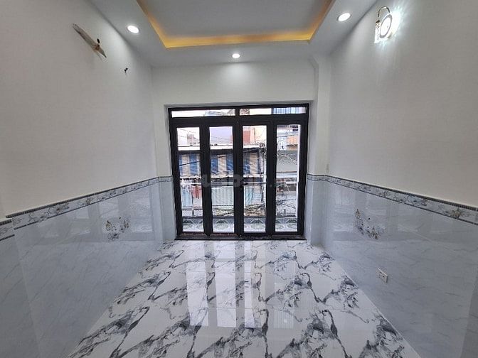Nhà mới tuyệt đẹp, Bến Bình Đông, P13, Q8. Nhà 3mx17m, 1trệt, 1lầu, ST