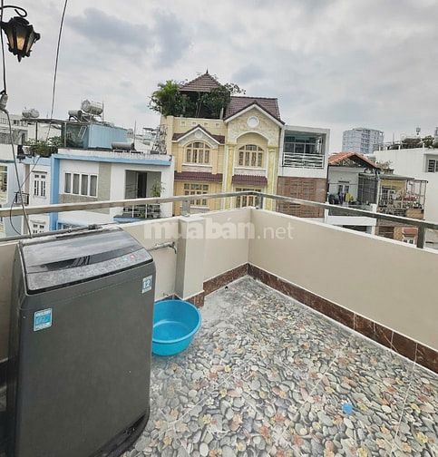 Bán nhà khu VIP ngã 4 Phú Nhuận - Hẻm xe hơi thông - Nhà mới nở hậu 