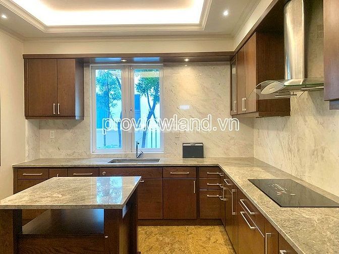 Cho thuê biệt thự Villa Riviera An Phú, 290m2 đất, 3 tầng, 4PN