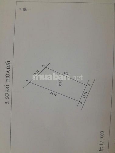 Bán lô 52 diện tích 560 m2 đất thôn Gò Gao, Minh Trí, Sóc Sơn