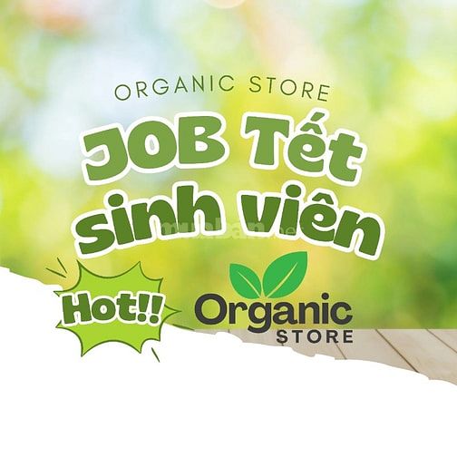 Tuyển nhân viên bán hàng part-time tại đại lý. JOB Tết !!!!!