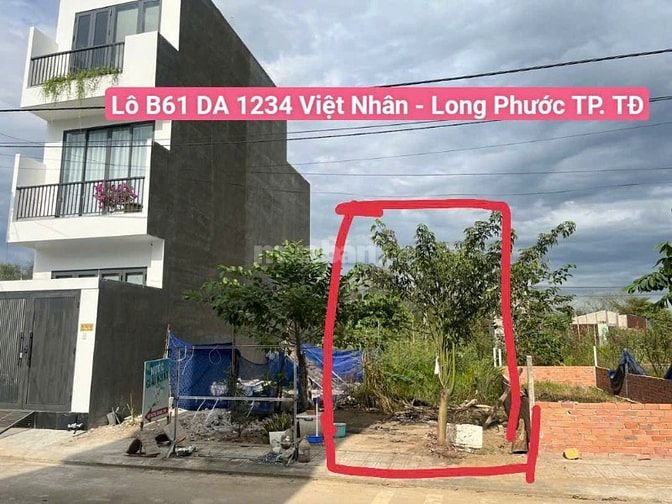 Chính chủ bán lô đất dự án 1234 Việt Nhân, P.Long Phước, TP.Thủ Đức