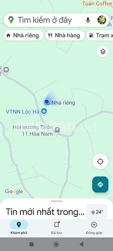 Bán nhà và đất thổ cư- gần trường Mầm Non, trường tiểu học Hoà Nam 2