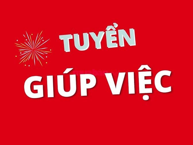 Tuyển Nữ Giúp Việc Tạp Vụ Làm Theo Giờ Lương Tốt