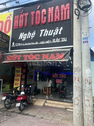 Bán nhà mặt tiền 122M Tô Ký, Thới Tam Thôn, P. Đông Hưng Thuận, HMôn