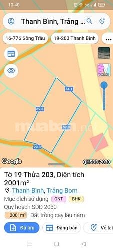 Cần bán 2000m có 300m thổ cư mặt tiền đường nhựa cách DT762 500m