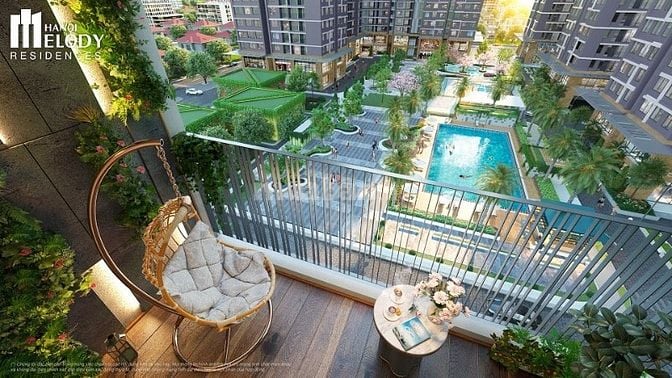 Hanoi Melody Residences Căn 2PN chỉ từ 4,9 tỷ , chiết khấu đến 8% 