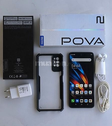 TECNO POVA 2 FULL BOX, 6GB RAM & 128GB - SHIP COD